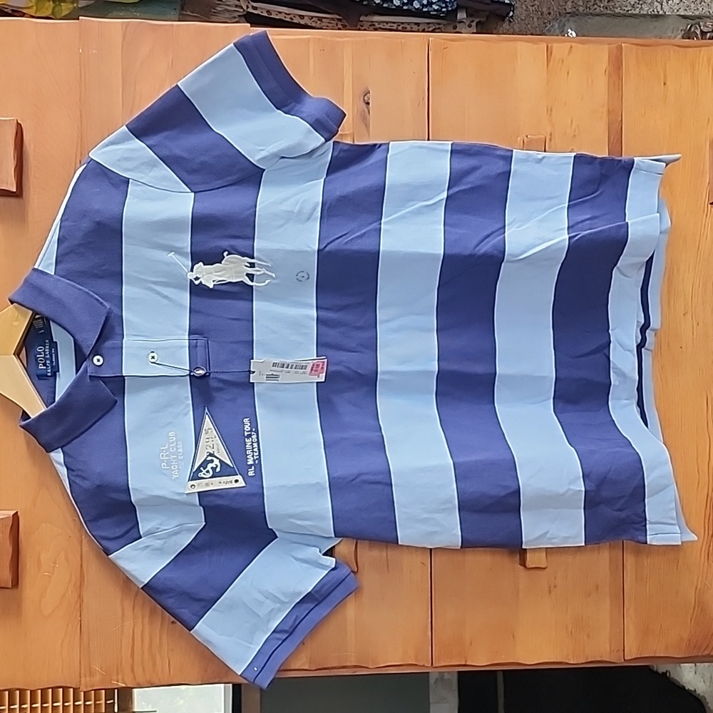 Polo Ralph Lauren: Custom Slim Big Pony Mesh Polo Shirt, Various sizes